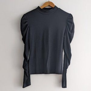 Shein Black Long Sleeved Shirt Size XL
